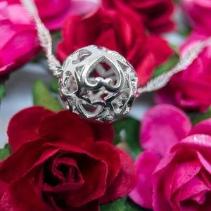 Microsphere Love Charm Necklace - Mother's Day Hit